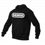 Black Sabers Branded Hoodie